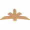 Ekena Millwork Davenport Timber Gable Bracket, Western Red Cedar, 48"W x 26"H x 1 1/2"D x 5 1/2"F, 13/12 Pitch GBW048X26X0206DAV00SWR - alternate 4